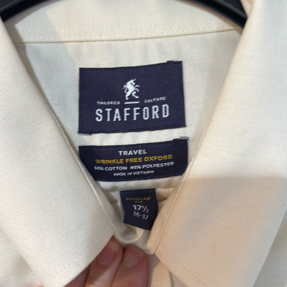 Stafford dress shirt size XL. - Picture 3 of 3